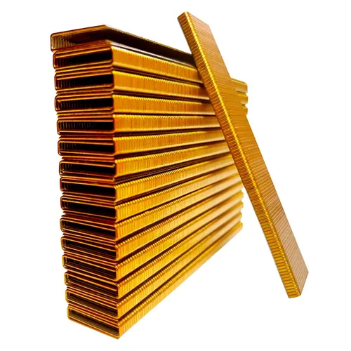 Miniatura 9 de Grapas de corona estrecha de calibre 18 de 1/4 de pulgada, grapas de tapicería galvanizadas para grapadora neumática o eléctrica de 18 GA o pistola