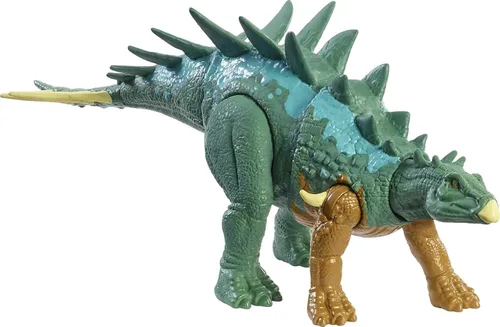 Jurassic World Toys - Figura de acción de dinosaurio Chialingosaurus Fierce Force Chialingosaurus, articulaciones móviles, escultura realista y