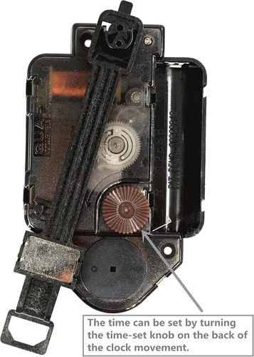 Miniatura 7 de Original Youngtown #12888D2C, kits de accesorios de movimiento para reloj tipo péndulo, de cuarzo, ancho de dial máximo: 1/2 pulgada, largo total