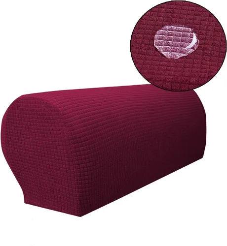 Miniatura 12 de Fundas repelentes al agua para reposabrazos de sofá, tela elástica de elastano, antideslizante, protector de muebles, fundas para sillón reclinable