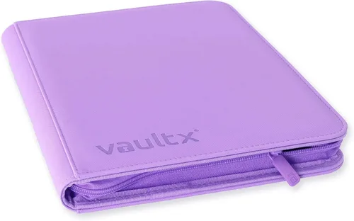 Miniatura 3 de Vault X Carpeta de 9 bolsillos con cremallera para tarjetas, 360 tarjetas, material de álbum Exo-Tec premium, 20 páginas de carga lateral, carpeta
