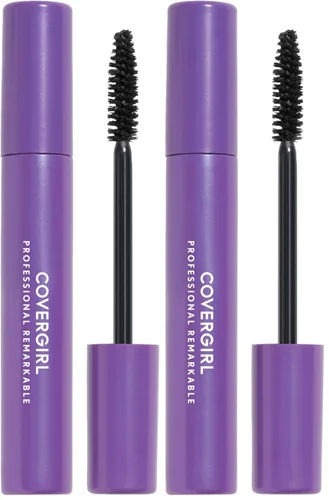 Miniatura 6 de Máscara impermeable profesional COVERGIRL Remarkable Black Brown 210, 0.3 onzas (el embalaje puede variar)