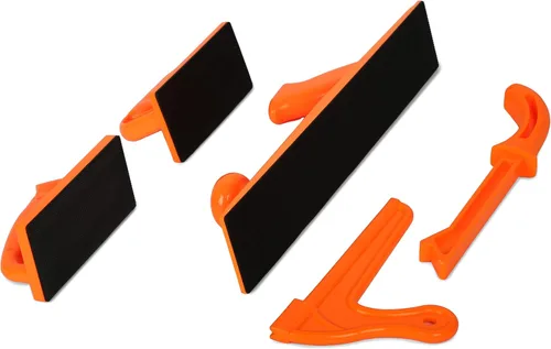 Miniatura 2 de WEN Bloque de empuje y empuje conjunto de seguridad para carpintería, 5 piezas (WA0001)