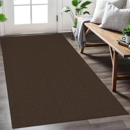 Miniatura 193 de EARTHALL Alfombra pequeña de 2 x 3 pies, lavable para entrada, antideslizante, trenzada, alfombra para puerta interior y exterior, alfombra tejida