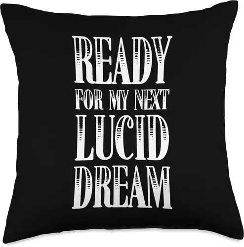 Miniatura 4 de Ready For My Next Lucid Dream Lucid Dreamer Gift Ready for My Next Lucid Dreamer Dreaming - Almohada de 16 x 16 pulgadas, multicolor