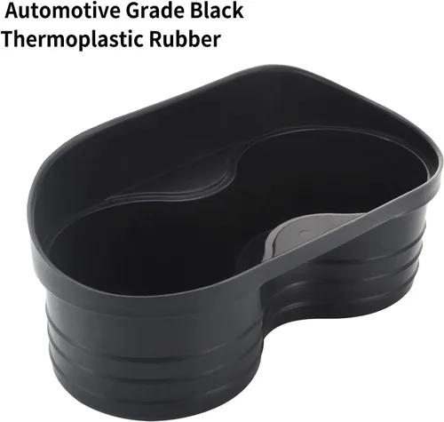 Miniatura 4 de Portavasos para Chevy Cobalt Pontiac G5 2005-2010, inserto de consola frontal de goma doble para portavasos para 2005 2006 2007 2008 2009 2010 Chevy