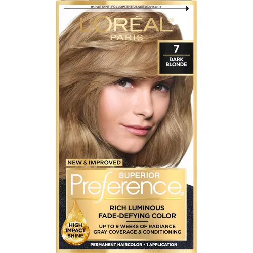 Miniatura 23 de L'Oreal Paris Superior Preference - Tinte permanente luminoso que desafía la decoloración, tinte para el cabello hasta 9 semanas de resplandor, 5C