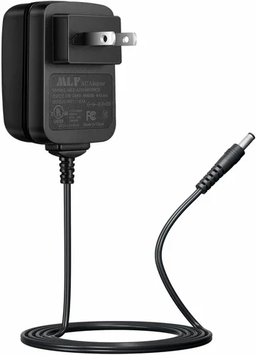 [Certificado UL] Adaptador de fuente de alimentación de CA a CC 24V 0.5A 500mA, enchufe de 0.217 in x 0.083 in con certificación UL FCC