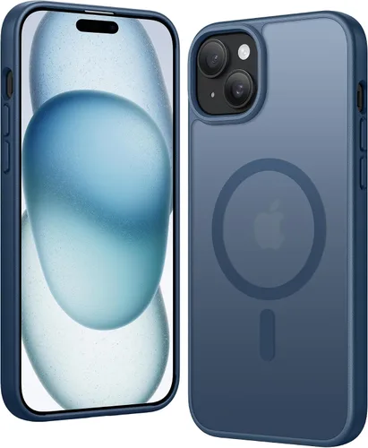 Miniatura 1400 de FNTCASE Funda para iPhone 13 Pro-Max: Fundas magnéticas transparentes compatibles con Magsafe Slim anti amarillamiento protección contra caídas