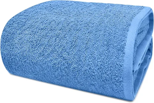 Miniatura 29 de DAN RIVER Paquete de 1 toalla de baño jumbo de 40 x 80 pulgadas, toallas de baño extragrandes de secado rápido para baño, toallas suaves y Verde