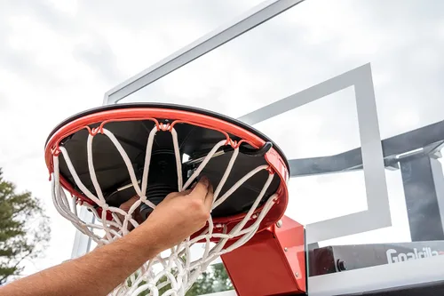Miniatura 10 de Goalrilla El bloqueador de llantas de baloncesto protege tu aro con un sistema de bloqueo, color negro