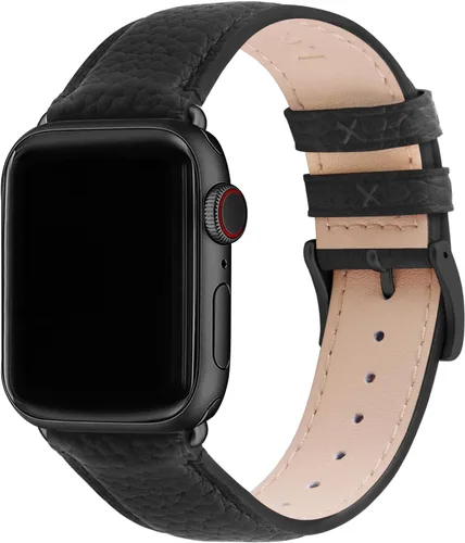 Fullmosa Correas de cuero compatibles con Apple Watch Band de 1.49, 1.57, 1.61, 1.65, 1.73, 1.77 y 1.77 pulgadas, correa elegante para iWatch Series