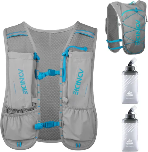 Miniatura 32 de Azarxis Chaleco de Hidratación para Correr Mochila 5L 5.5L para Mujeres y Hombres para Correr en Senderos Carrera de Maratón Ciclismo Senderismo