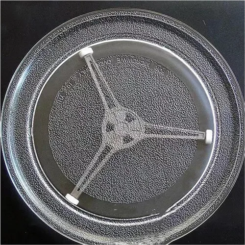 Miniatura 4 de Soporte para tocadiscos de microondas de 3.54 pulgadas, rodillo de anillo giratorio, soporte de bandeja de placa de vidrio, anillo giratorio