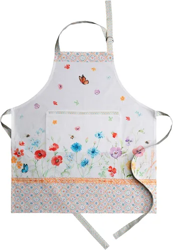 Miniatura 157 de Maison d' Hermine Delantal 100% de algodón para mujeres con bolsillo de cocina delantal de chef para hombres para cocinar primavera verano 001
