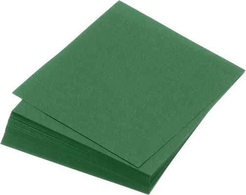 Miniatura 34 de MECCANIXITY 100 hojas de papel de origami de doble cara de 8 x 8 pulgadas (7.9 x 7.9 in), hoja cuadrada para proyectos de manualidades, Pasto verde