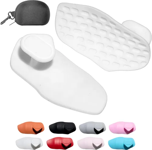 Miniatura 8 de Agarres de silicona para levantamiento de pesas, guantes de entrenamiento alternativos para hombres, agarre antideslizante para entrenamiento