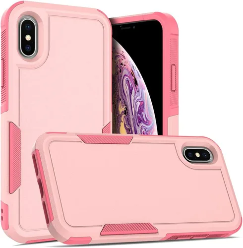 Miniatura 37 de Funda WOGROO para iPhone 8 Plus, iPhone 7 Plus de 5.5 pulgadas, funda protectora para teléfono a prueba de golpes, fuerte y duradera, color negro