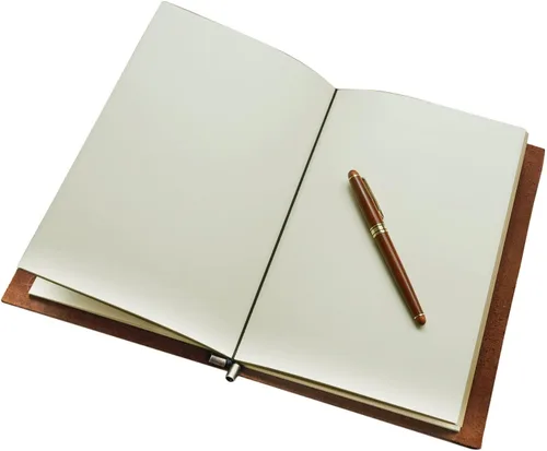 Miniatura 3 de Wanderings Cuaderno grande para viajeros - 19cm x 28cm / 7.5"x11" - Gran diario de viaje, hecho a mano, resistente, diario de cuero recargable.
