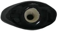 Miniatura 3 de Collar de Perlas de Piedra de Cerámica Negra Joyería