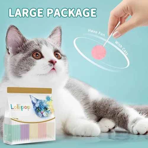 Miniatura 4 de Golosinas para gatos, bocadillos liofilizados para gatos de interior, bocadillos húmedos suaves y naturales, golosinas prémium para gatos, ideal