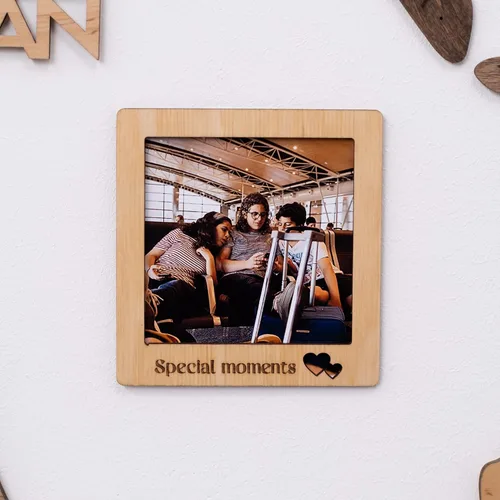 Miniatura 7 de Marcos de fotos de madera para decoración de pared, marco personalizado, regalo de inauguración de la casa, regalo de aniversario, regalo