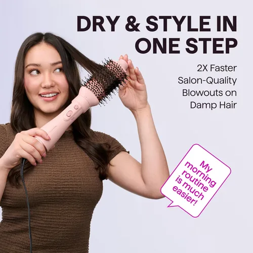Miniatura 2 de Set de cepillo secador de pelo, Wavytalk Air Sculpt 5-en-1 set de cepillo de aire caliente, multi estilizador para secados en salón, rizos suaves