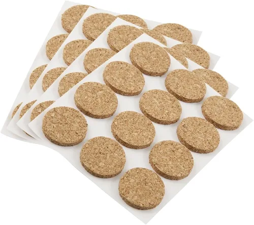 Miniatura 3 de SOFTTOUCH 4924995N Craft Value Pack - 236 unidades, puntos, almohadillas de corcho, tiras de fieltro, parachoques, marrón