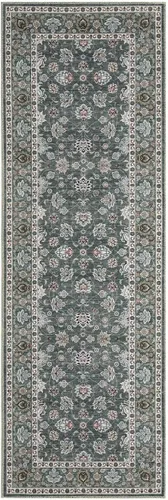 Miniatura 39 de COZYLOOM Alfombra vintage de 2 x 6 pies, estilo oriental con estampado floral, envejecida, estética, bohemia, de felpilla, para entrada, pasillo