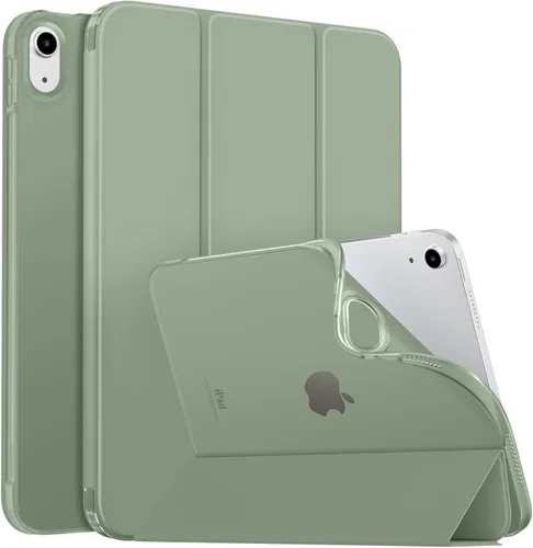 Miniatura 75 de MoKo Funda para iPad (A16) de 11ª generación 2025/10ª generación 2022, iPad de 11 pulgadas/10.9 pulgadas con cubierta trasera translúcida de TPU