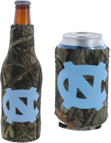 Miniatura 44 de College Team Color Logo Can & Bottle Holder Insulator Beverage Cooler Set