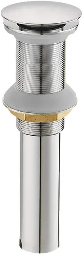 Miniatura 10 de BWE Tapón de drenaje negro para fregadero con desbordamiento, se adapta al orificio estándar del fregadero de baño de 1-1/2 a 1-3/4 pulgadas, negro