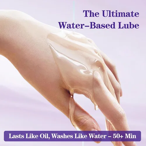 Miniatura 3 de SiYi Lubricante personal a base de agua, deslizamiento sedoso similar al aceite, no pegajoso y fácil de limpiar, lubricante compatible con juguetes