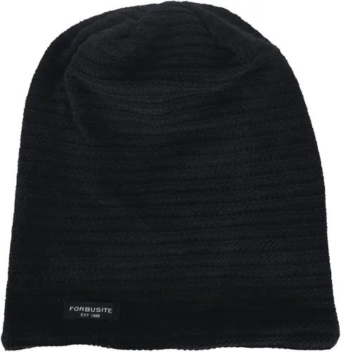 Miniatura 2 de VECRY Men's Slouchy Beanie Knit Crochet Rasta Cap for Summer Winter