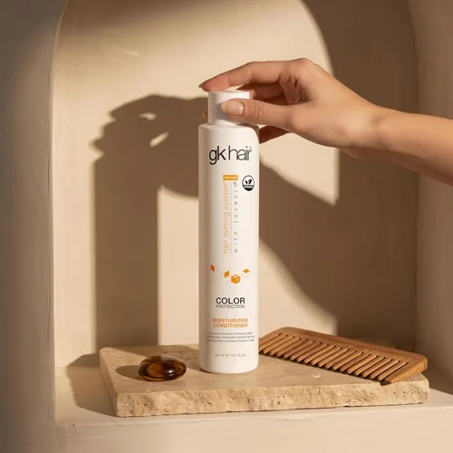Miniatura 10 de GK HAIR Acondicionador hidratante de queratina global (10.1 fl oz/10.1 fl oz), protección del color hidratante, daño seco, rizado, encrespamiento