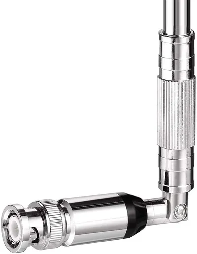 Miniatura 6 de Bingfu Antena de escáner de policía de 20-1300MHz 8 secciones telescópica BNC macho compatible con Uniden Bearcat Whistler Radio Scanner Cobra