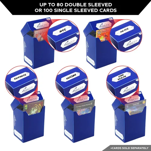 Miniatura 5 de Quiver Time Paquete de cartas coleccionables azules para cartas coleccionables y fundas para cartas, compatible con Magic: The Gathering Cards