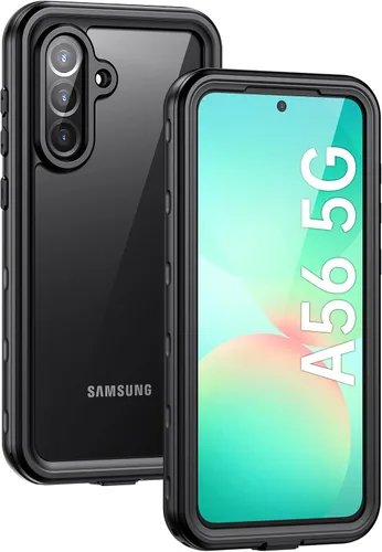 Miniatura 15 de Lanhiem - Funda para Samsung Galaxy A16 5G, impermeable IP68, resistente al polvo, con protector de pantalla integrado, cubierta protectora