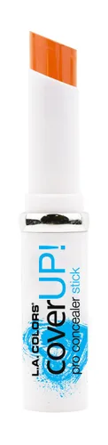 L.A. COLORS Pro Corrector Stick 615 Pure Orange, 0.11 Oz Naranja puro
