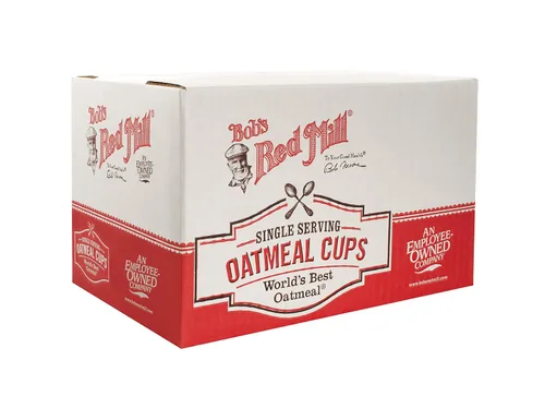 Miniatura 8 de Bob's Red Mill GF Taza de Avena, Arce y Azúcar Moreno, Taza de 2.15 Onzas (Paquete de 24) - Sin OGM, Grano Entero, Kosher