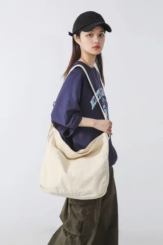 Miniatura 2 de Micmores Large Crossbody Purse Canvas Tote Bag Women Hobo Bag Stylish Handbag Fashion shoulder Bag