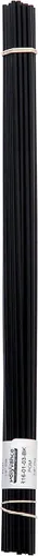 Miniatura 2 de POM Varillas de soldadura de plástico, 1/8" de diámetro, 30 pies. Negro