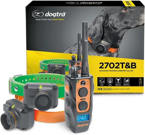 Miniatura 7 de Dogtra 2700T&B Collar electrónico de entrenamiento de perro de largo alcance de 1 milla y 1 milla y sonido de entrenamiento remoto para perros