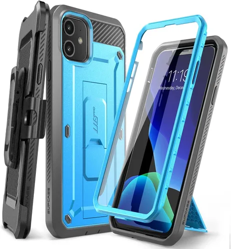 Miniatura 12 de SUPCASE Funda para iPhone 11 con protector de pantalla (Unicorn Beetle Pro), [soporte integrado y clip para cinturón] [protección de grado militar]