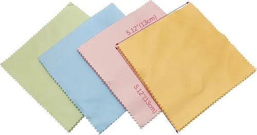 Miniatura 8 de 100pcs Paño de limpieza de microfibra para gafas lentes de cámara pantallas de computadora gafas