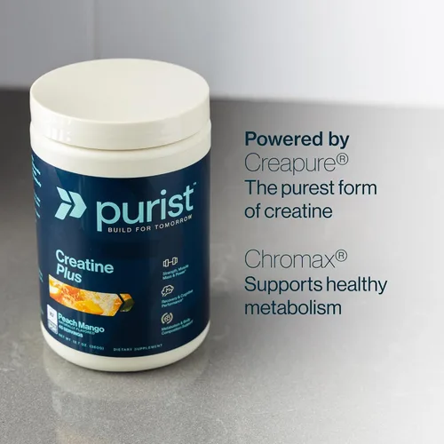 Miniatura 5 de PURIST Creapure Creatine Plus Monohydrate Suplemento en polvo de entrenamiento Recuperación de energía de fuerza muscular para mujeres y hombres