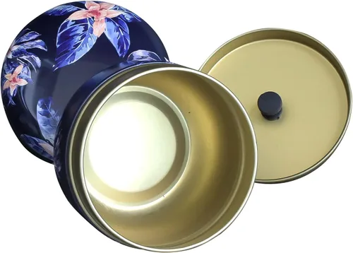 Miniatura 8 de Topwon Estuche de polvo con soplete de polvo para polvo corporal Estuche de polvo para bebé y mamá (negro)