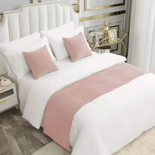 Miniatura 7 de AMBERIS 2 fundas de almohada (45×45cm) (sin relleno) Beige, estilo moderno 2 fundas de almohada (sin relleno) para decoración del hogar y hotel