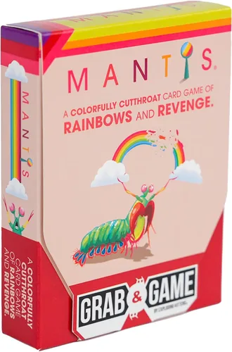 Miniatura 3 de Exploding Kittens Mantis Agarra y Juega 2-4 Jugadores - Edades 7+ - 10 Minutos para Jugar - Juego de Cartas de Emparejamiento de Tamaño de Viaje