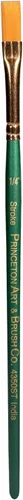 Miniatura 14 de Princeton Artist Brush Co. Lauren Series 4350 - Ventilador de mango corto tamaño 4 - Pincel sintético dorado individual para acuarela y pintura